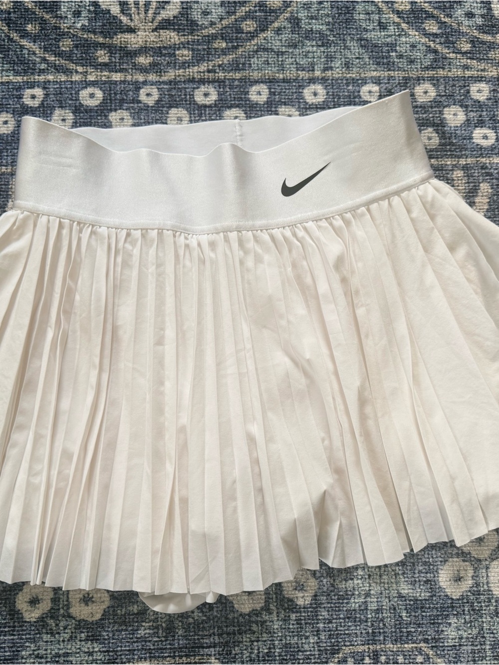 Nike White Pleated Tennis Skirt